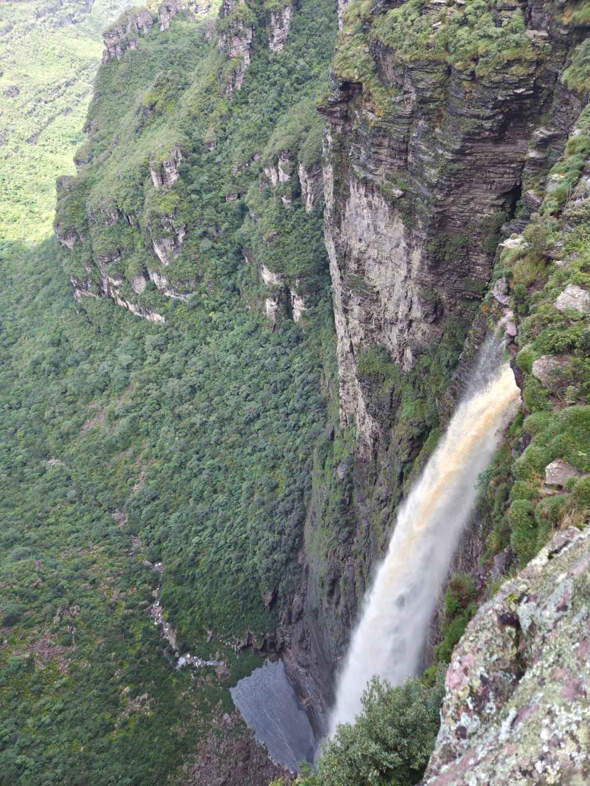 Fumaça Waterfall from Top