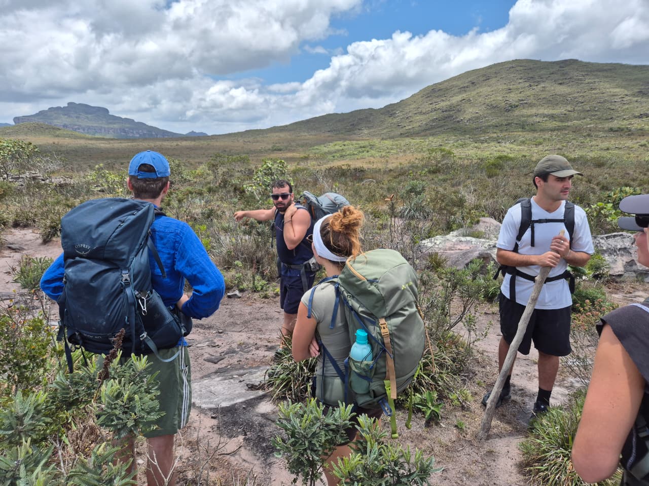 Breathtaking scenic overlook from Cachoeirão viewpoint in Pati Valley