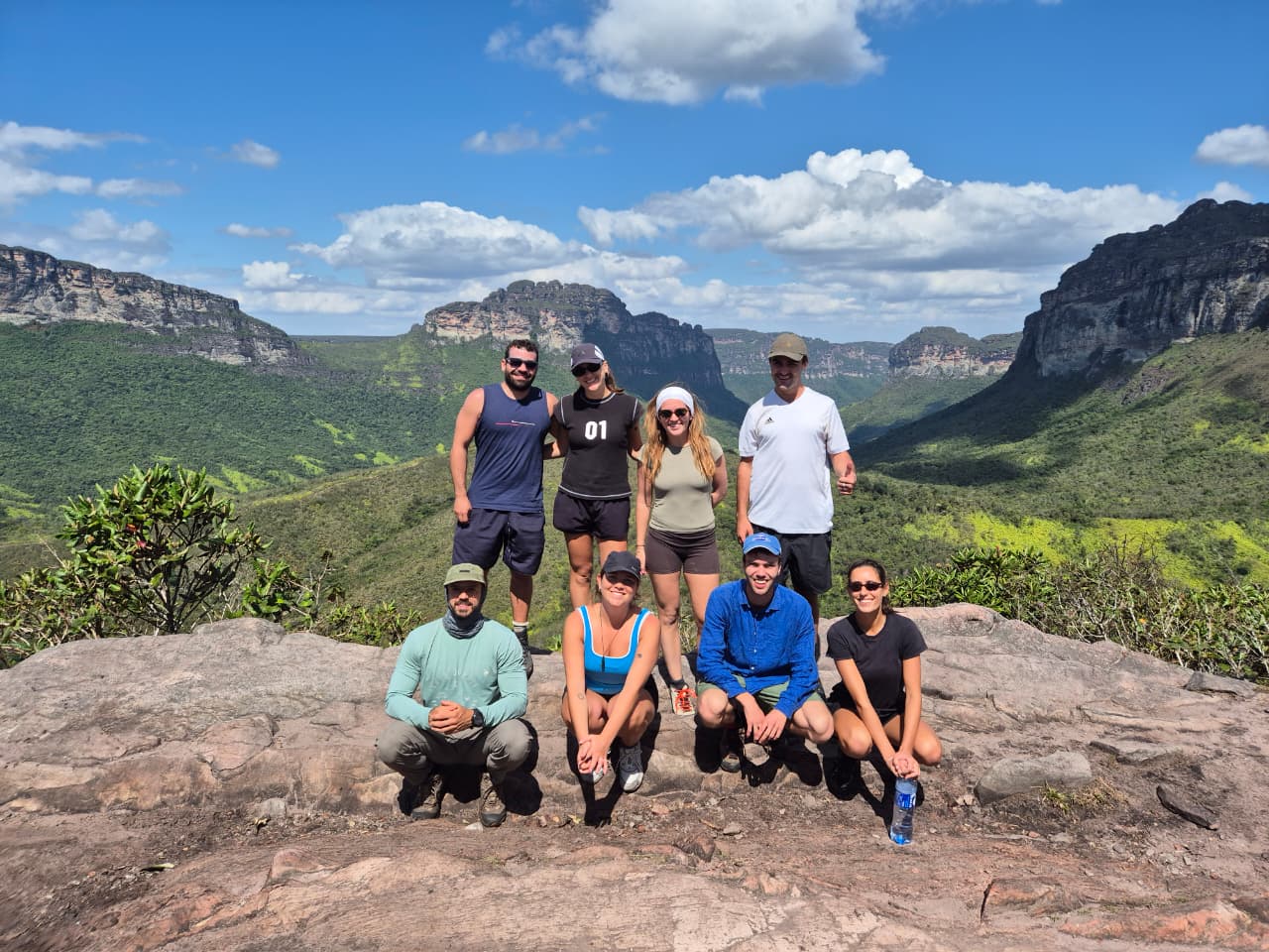 Well-marked hiking trail through Chapada Diamantina's pristine wilderness